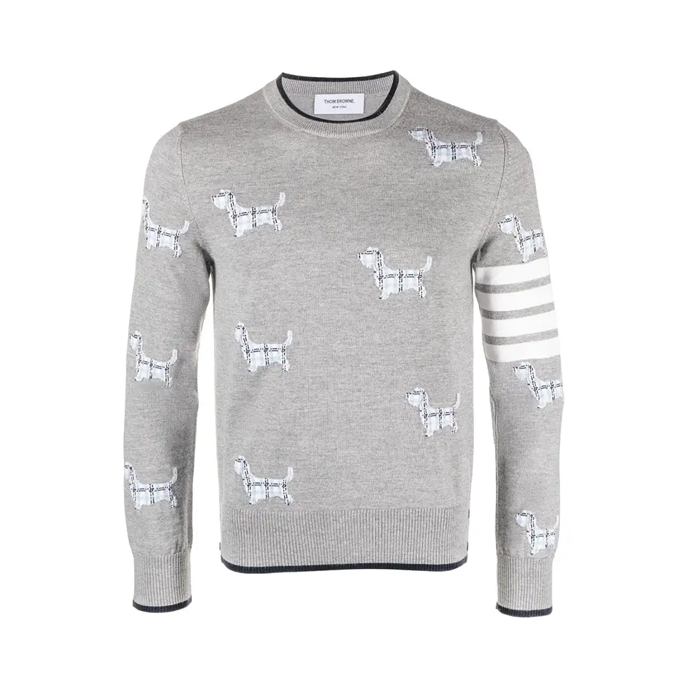 スウェット・トレーナー THOM BROWNE HECTOR TARTAN PULLOVER Thom Browne Hector Tartan Pullover Sweater | THE LIST