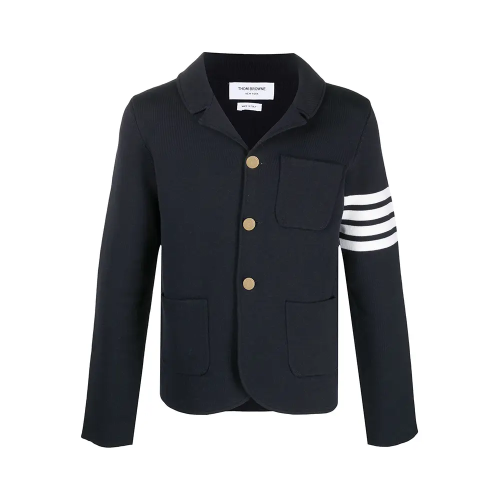 最終❗️タグ付き新品‼️THOM BROWNE sport coat ジャケット Thom Browne 4-Bar Wool Sport Coat Navy – voilà.id