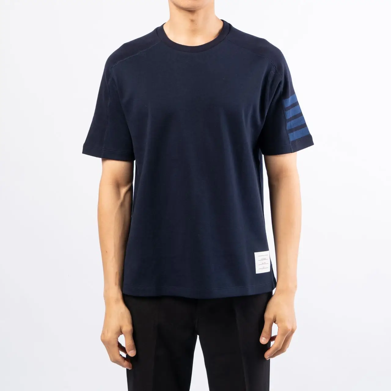 THOM BROWNE Men T-shirt Blue MJS183A07323 415