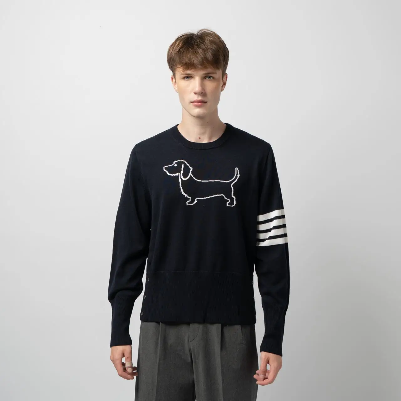 スウェット・トレーナー THOM BROWNE HECTOR TARTAN PULLOVER Thom Browne Hector Tartan Pullover Multicolor | Pull