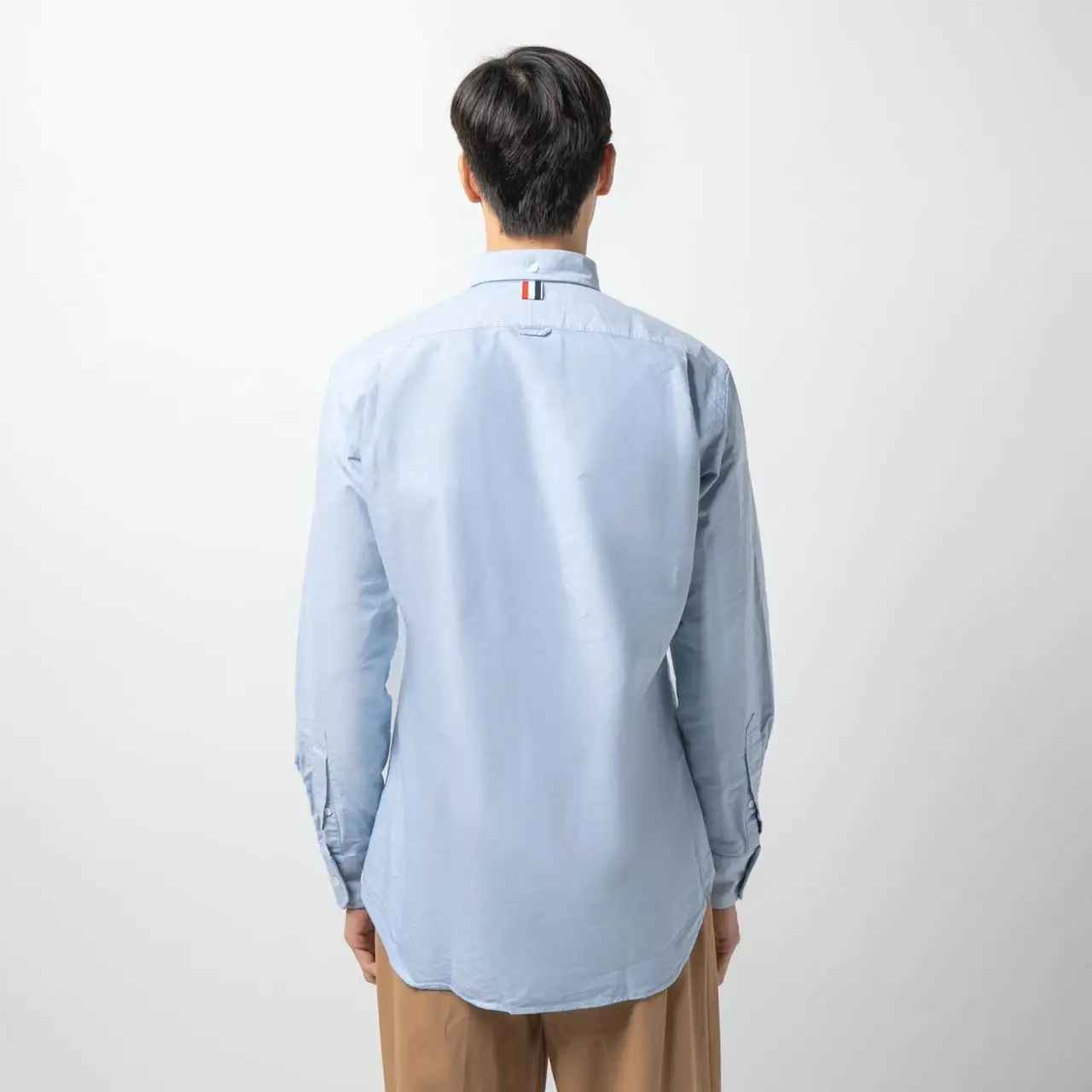 Thom Browne Plain Oxford Shirt Light Blue – voilà.id