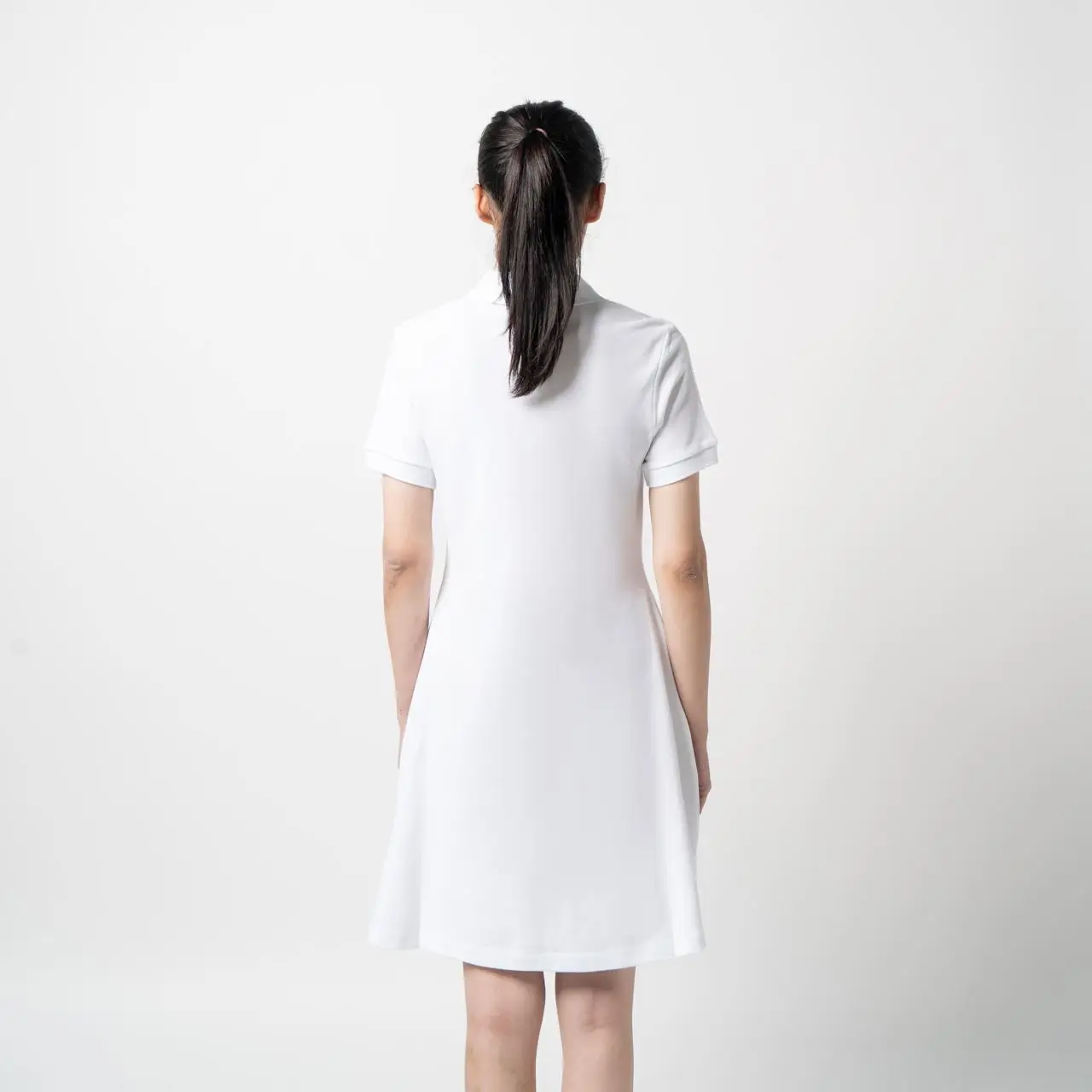 Thom Browne Flared Pique Tennis Dress White – voilà.id