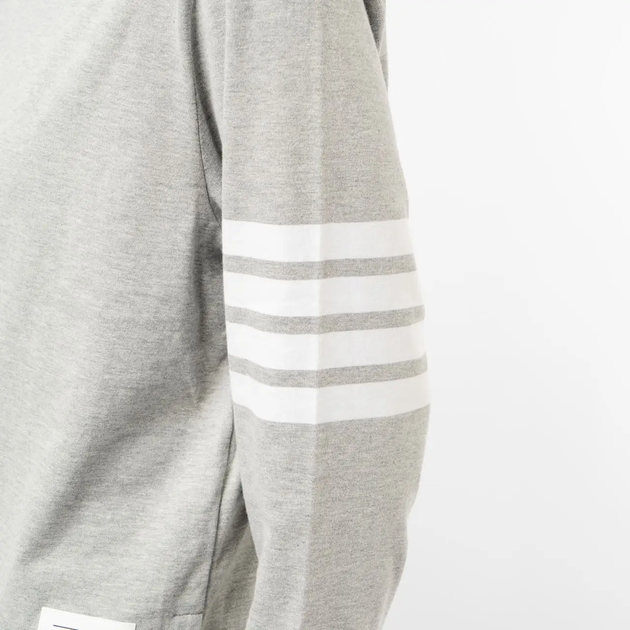 【関税込み】Thom Browne グレー Rugby コットン 半袖Tシャツ Thom Browne Knit Collar Rugby Seersucker Shirt Grey