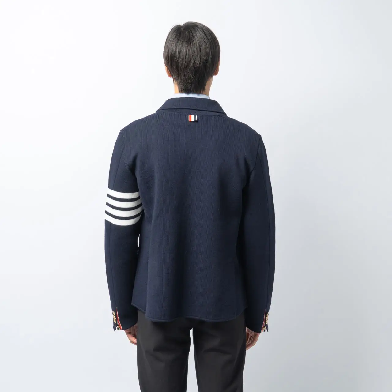 最終❗️タグ付き新品‼️THOM BROWNE sport coat ジャケット Thom Browne 4-Bar Wool Sport Coat Navy – voilà.id