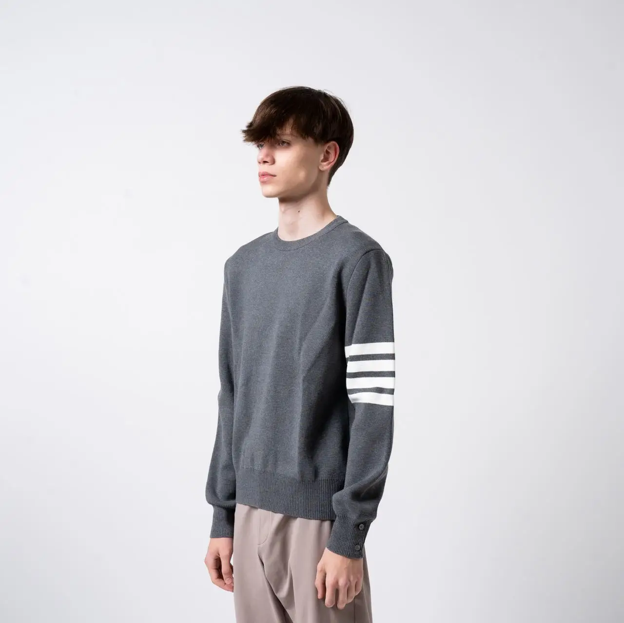★THOM BROWNE★ハイツイスト リップ 半袖Tシャツ 値引 スタイル_J0199-415 | Browne Thom トップス - トップス