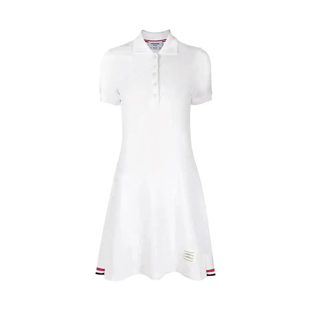 ワンピース THOM BROWNE Women Mid Skirts FDSD78C06177100 White 23914848_59116410_600.jpg