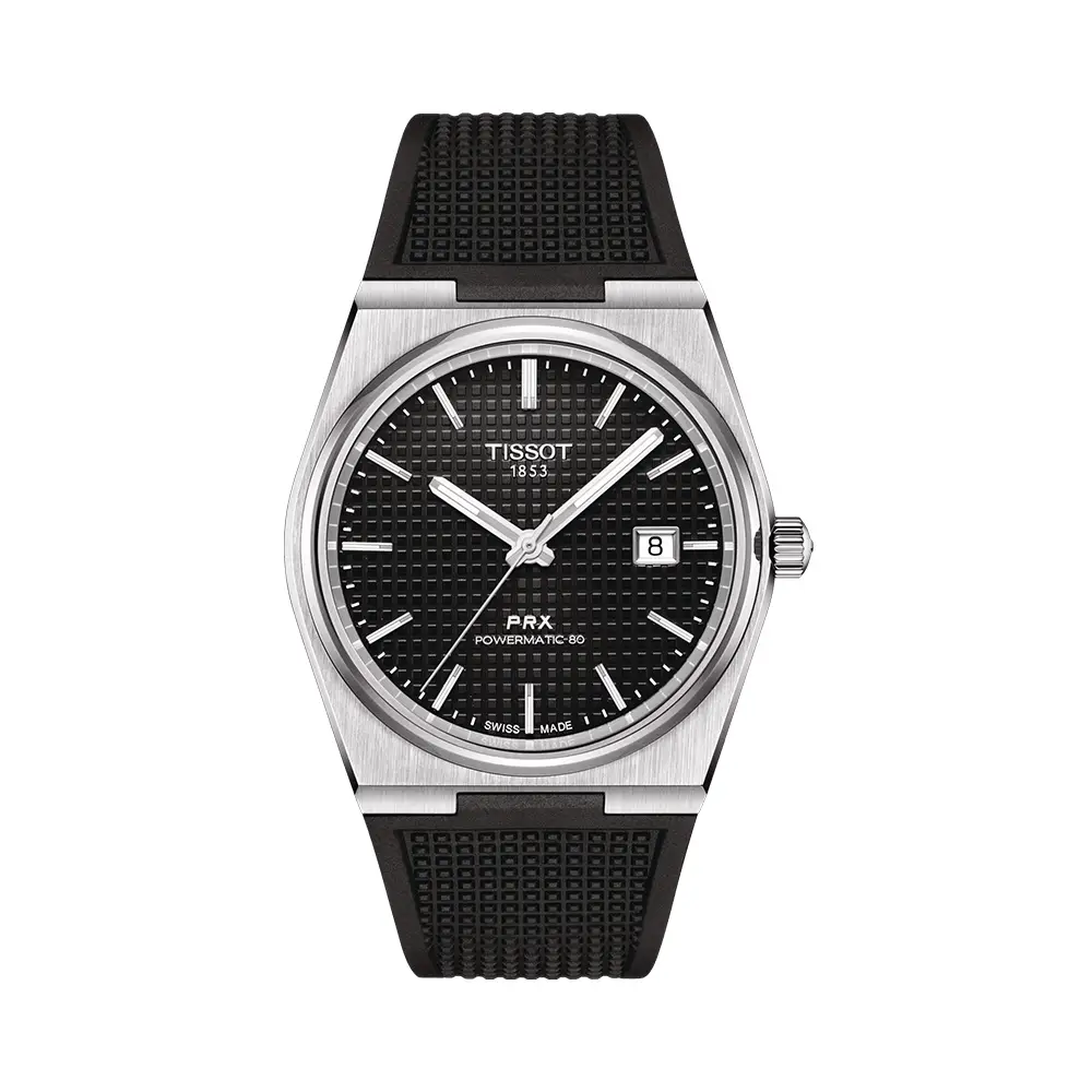 Tissot PRX 40 - T137.407.17.051.00 Powermatic 80 Black Rubber