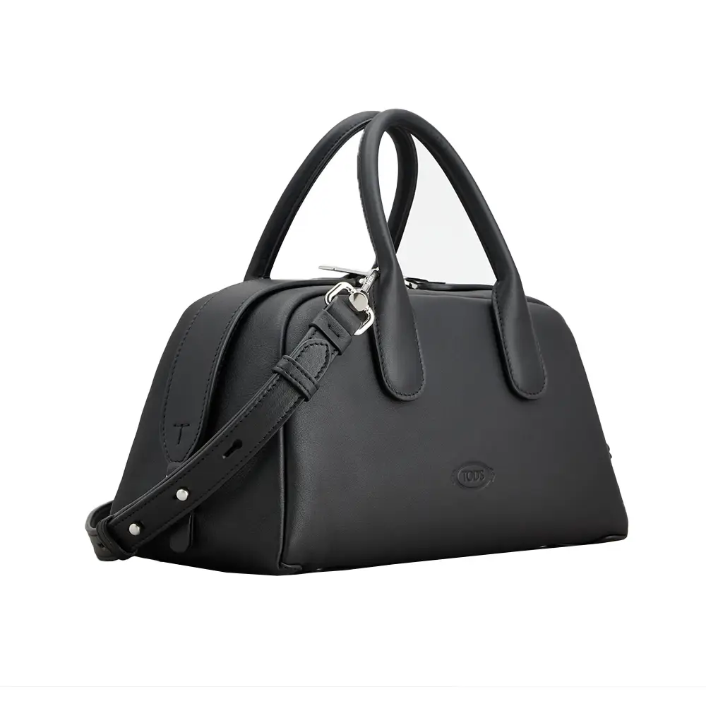 Tod's Darsena Small Leather Handbag Black – voilà.id