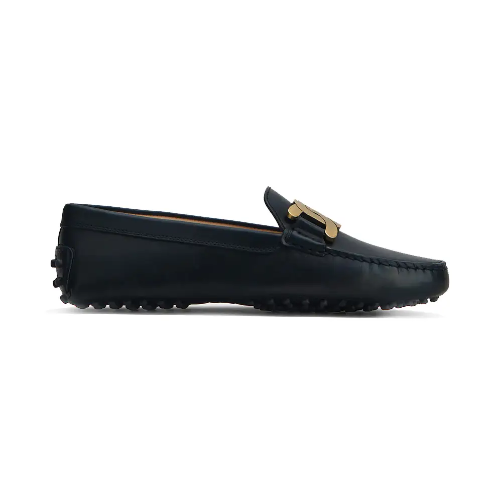 Tod's Chain Accessory Leather Kate Gommino Driving Shoes
