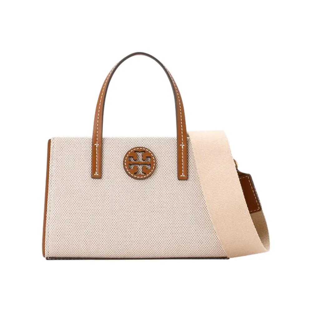 バッグ Tory Burch Blake Canvas Mini Tote Tory Burch Blake Canvas Mini Tote Classic Cuoio – voilà.id