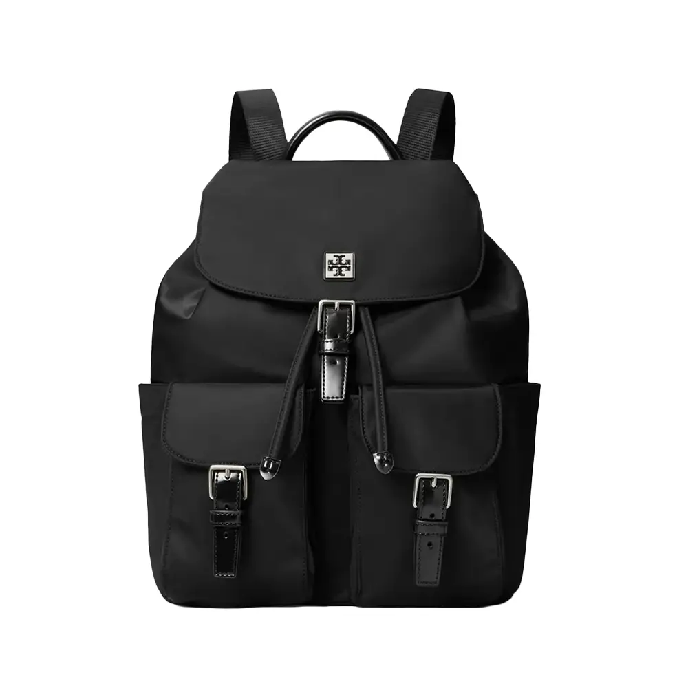 Tory Burch Thea Grained Leather Backpack Black – voilà.id