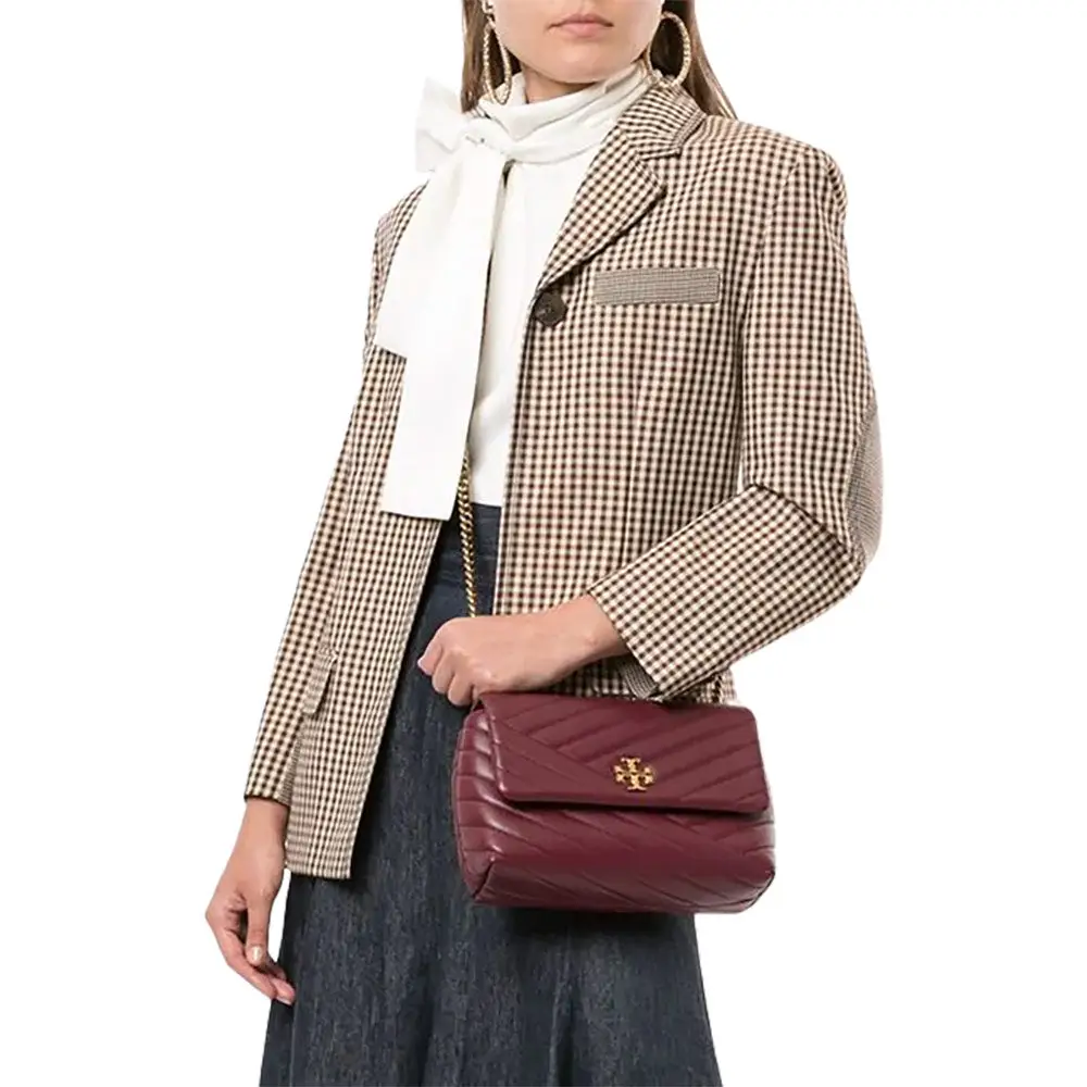 Tory burch kira chevron imperial garnet shop
