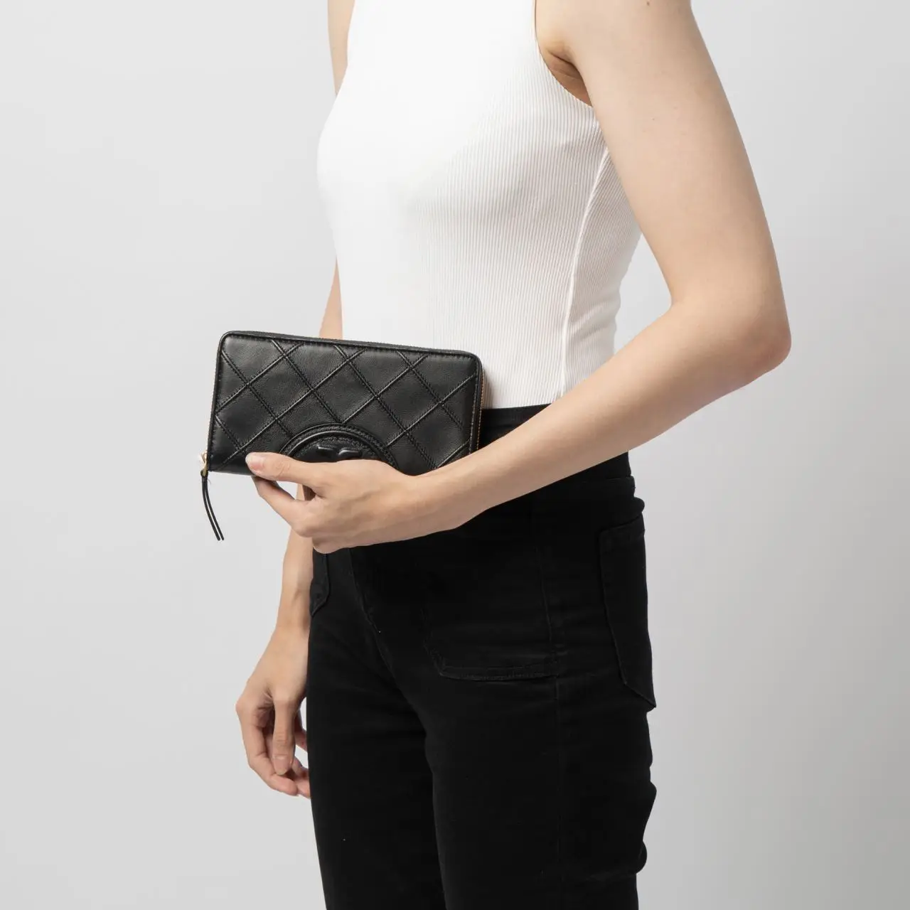 Tory burch fleming continental wallet store