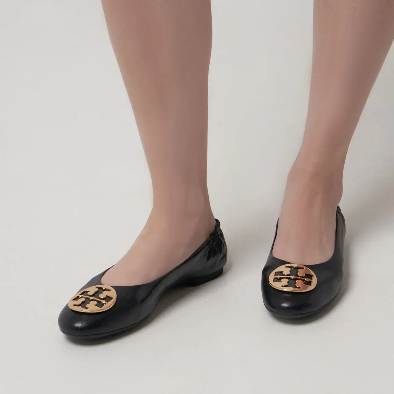 All black tory burch flats new arrivals