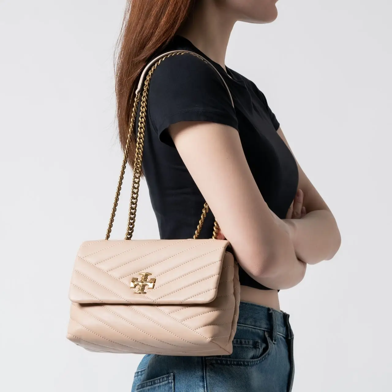 Tory burch devon sand on sale