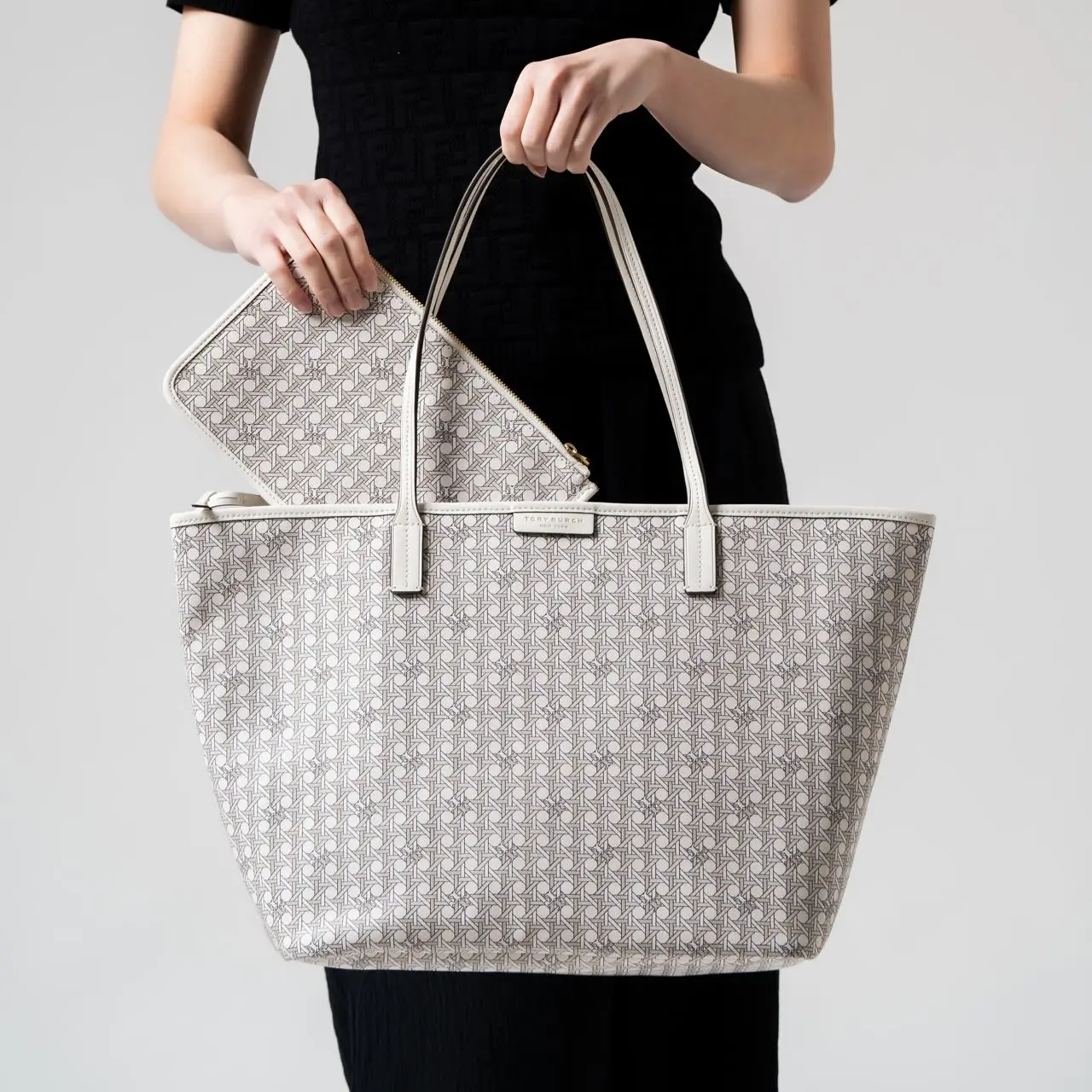 Tory burch new ivory bag cheap