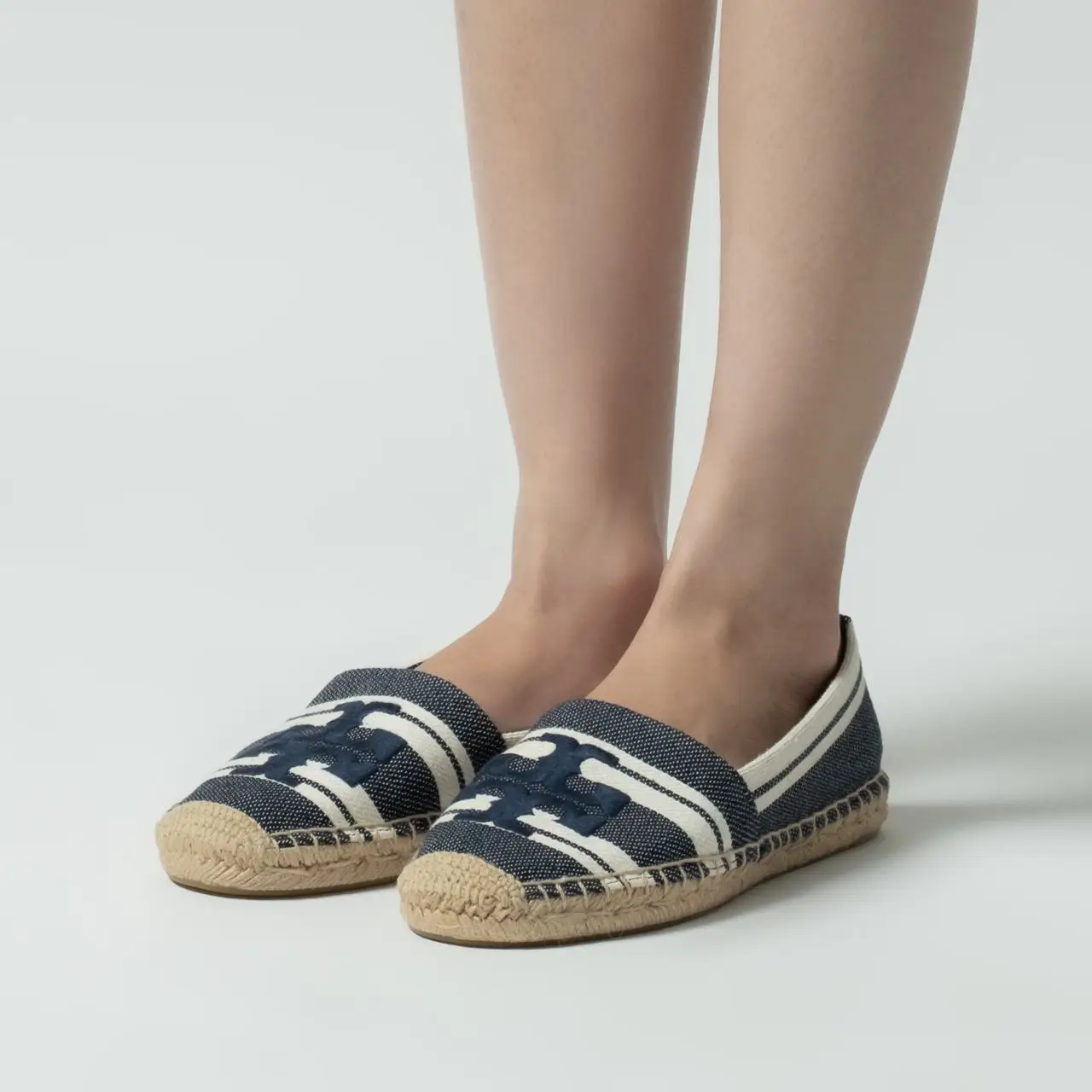 Tory burch espadrilles blue deals