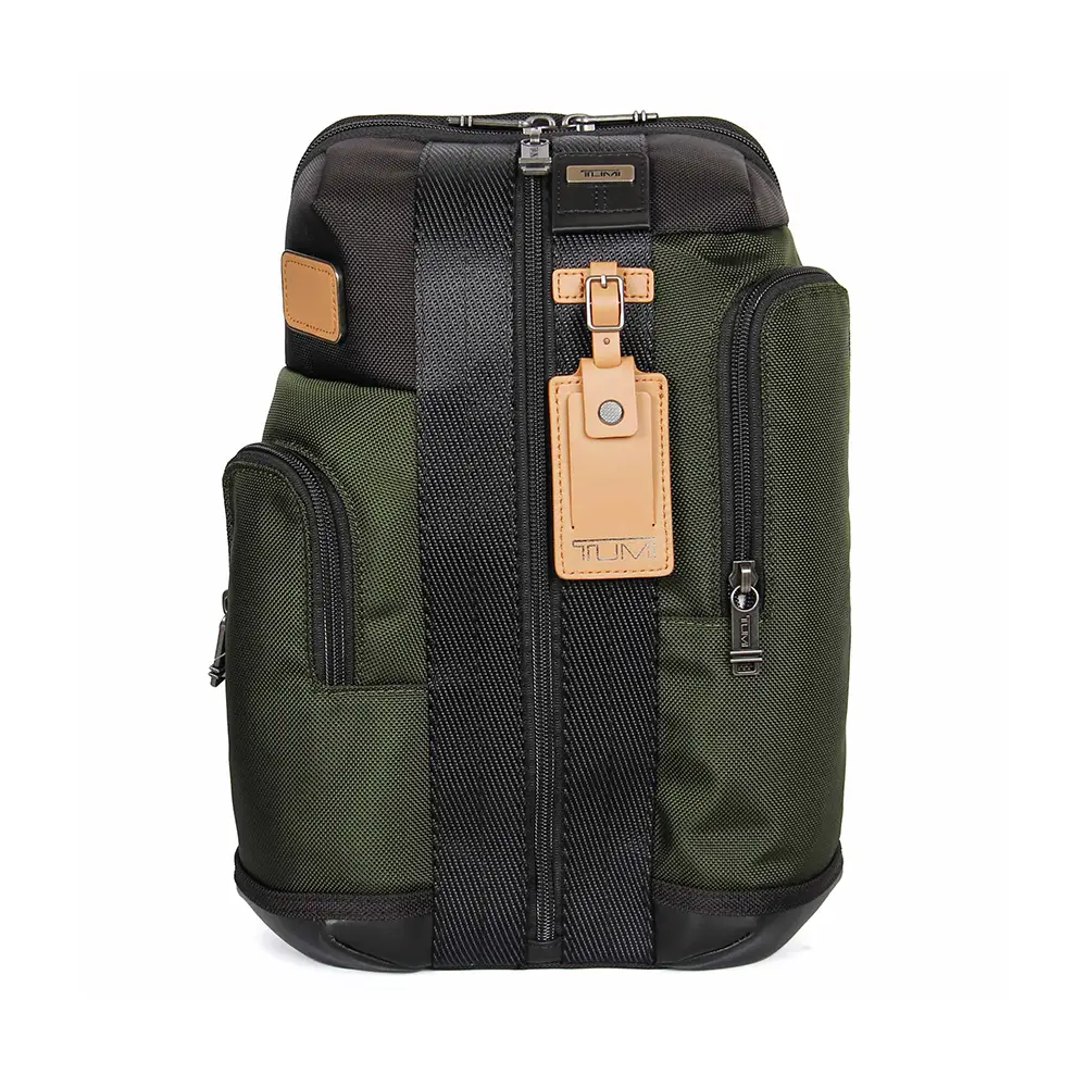 Tumi Higgins Sling Bag Canvas Brown – voilà.id