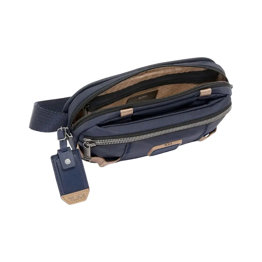 Tumi Alpha Bravo Peyton Bike Sling Bag Midnight Navy/Khaki – voilà.id