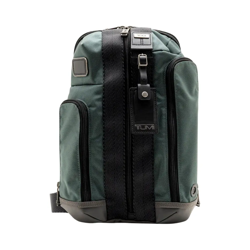 Tumi Higgins Sling Bag Canvas Opal Green – voilà.id