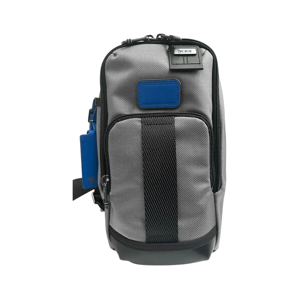 【新品未使用】TUMIボディーバッグ2223402CPO Slim Sling Tumi Fife Slim Sling Bag Black Grey Blue – voilà.id
