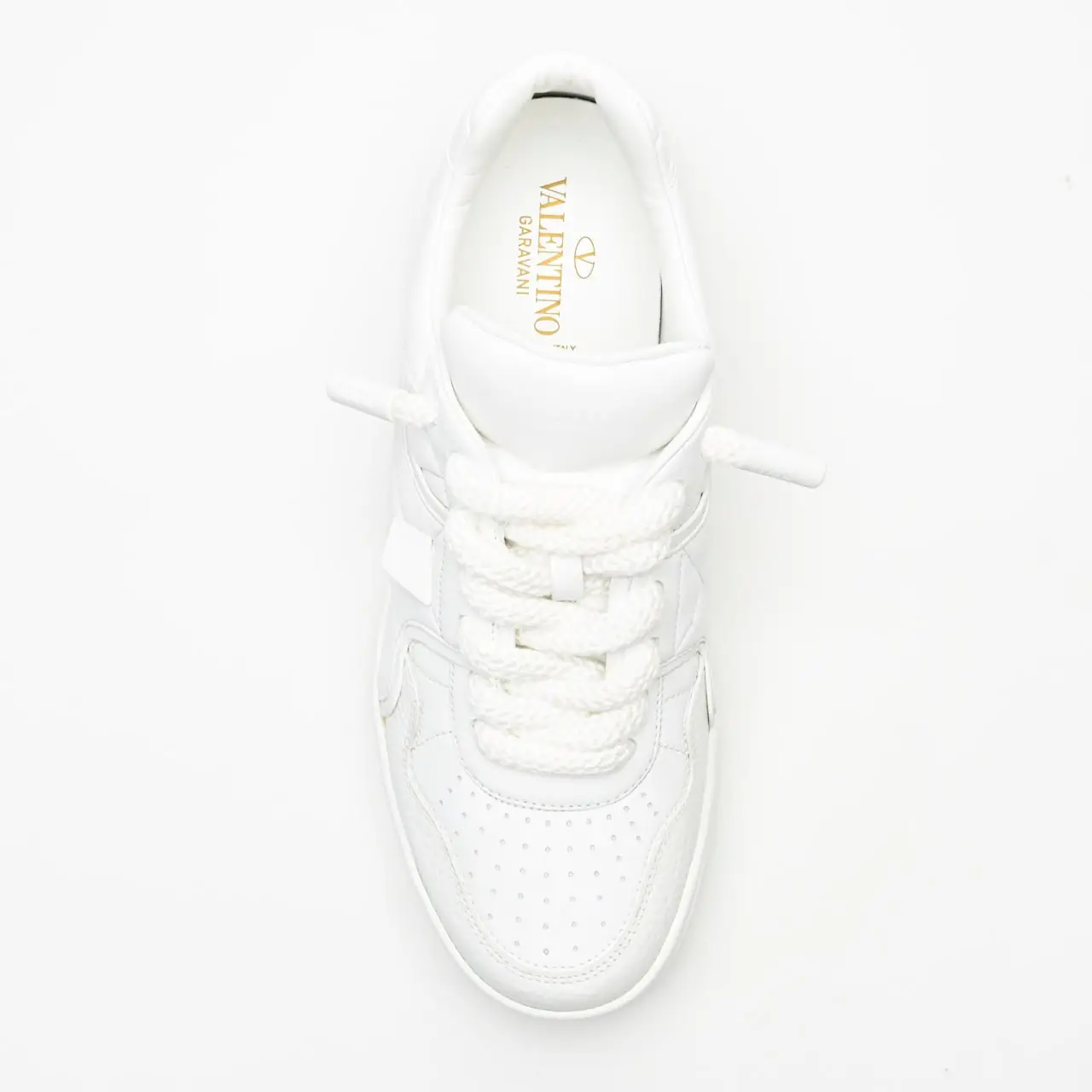 Valentino Garavani One Stud XL Nappa Leather Low-Top Sneaker