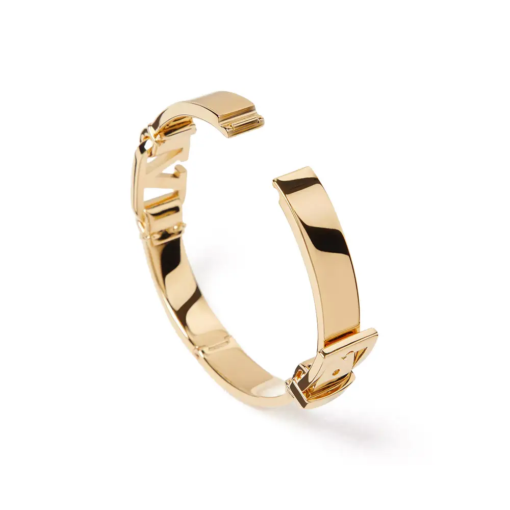 Valentino Garavani VLogo Gold Metal Bangle – voilà.id Valentino Garavani VLogo Gold Metal Bangle – voilà.id