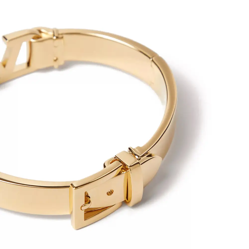 Valentino Garavani VLogo Gold Metal Bangle – voilà.id Valentino Garavani VLogo Gold Metal Bangle – voilà.id