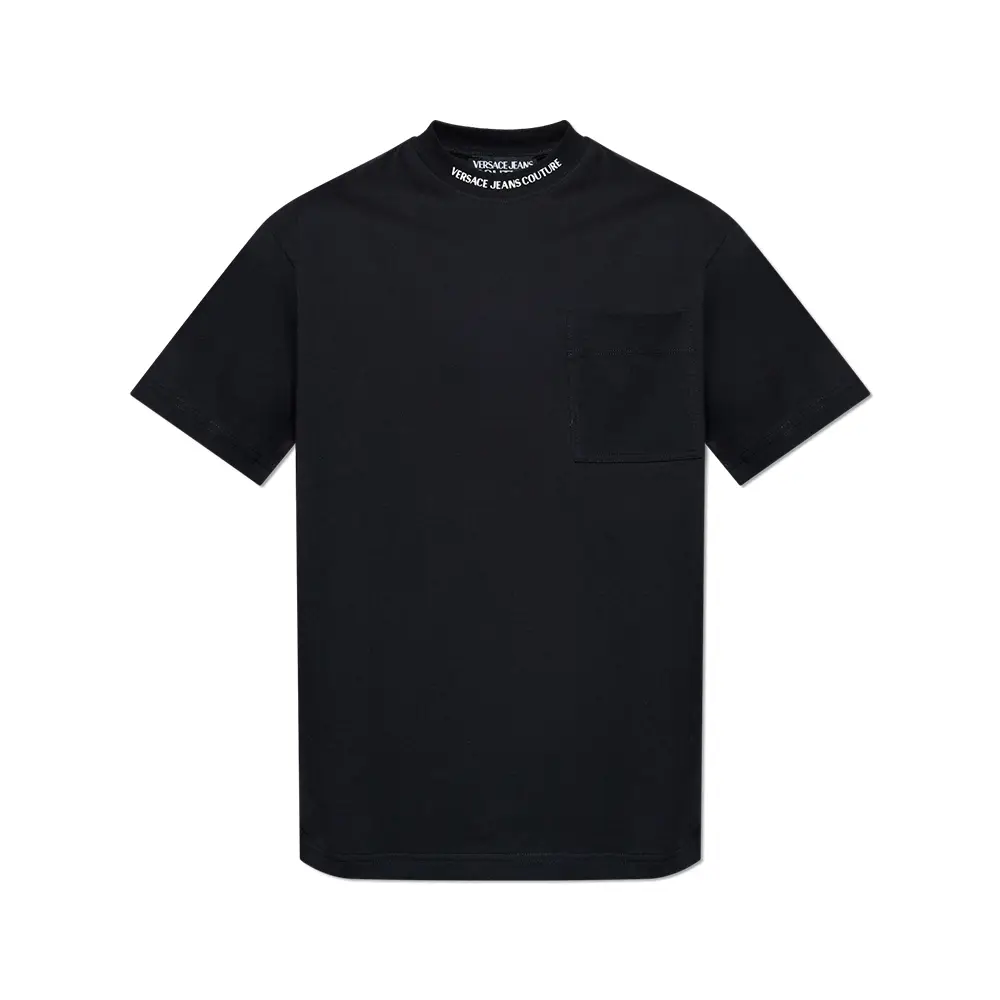 ★VERSACE★V エンブレム Tシャツ V-Emblem Metallic Logo T-Shirt | VERSACE US