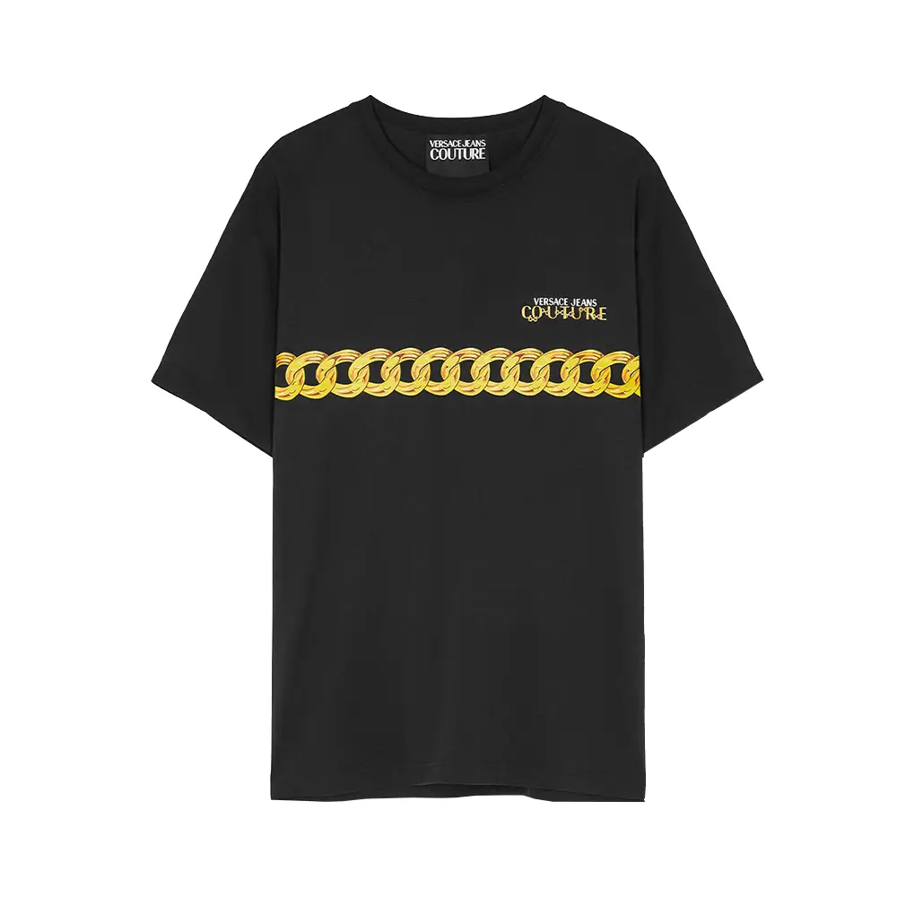 Moschino Couture! Print T-Shirt Black – voilà.id