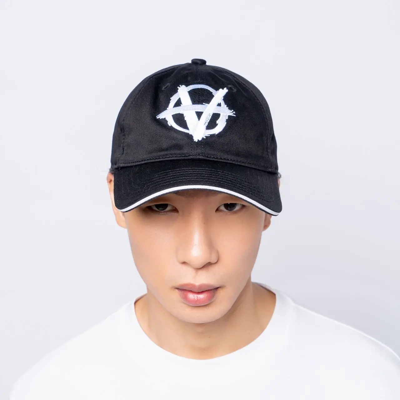 帽子 VETEMENTS ANARCHY CAP / BLK VETEMENTS Black Anarchy Logo Cap Vetements