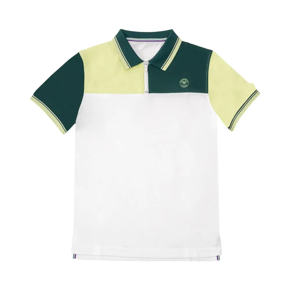 Comme Des Garcons Play Heart-Patch Polo Shirt White Man