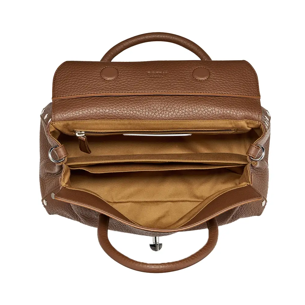 ハンドバッグ ZANELLATO BEIGE LEATHER DOTTA TOP HANDLE BAG 1product-0687501120000Z0282S-