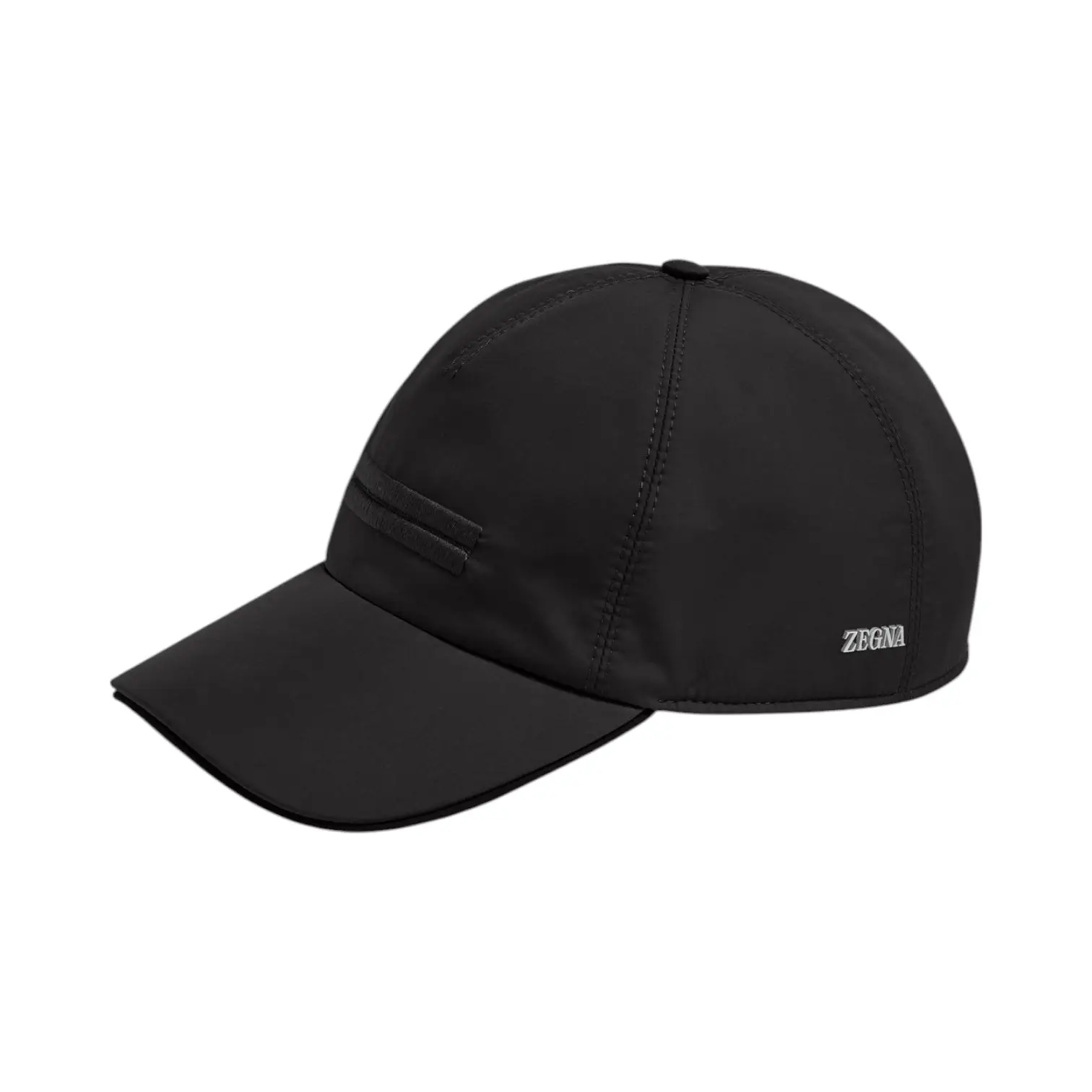 Zegna Technical Fabric Baseball Cap Black – voilà.id