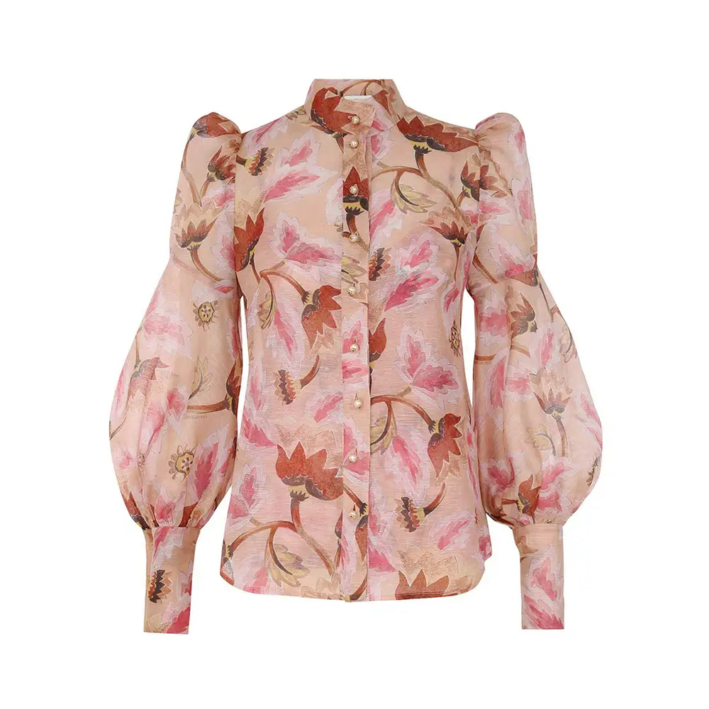 【えむ】Mallorca Back Ribbon Floral えむ】Mallorca Back Ribbon Floral Ellesmere Ribbon Floral
